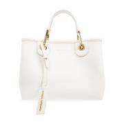 Emporio Armani Eko-läder handväska White, Dam