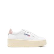 Autry Platform Sneakers i Vitt White, Dam