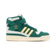 Adidas Hög Topp Forum 84 Sneakers Green, Dam