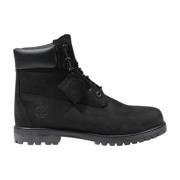 Timberland Läder Kvinnors Anfibi Vår/Sommar Kollektion Black, Dam