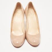 Christian Louboutin Pre-owned Pre-owned Laeder klackskor Beige, Dam