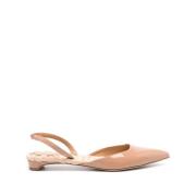 Aera Blush Beige Slingback Skor Beige, Dam