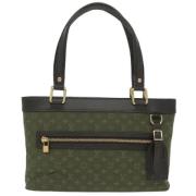 Louis Vuitton Vintage Pre-owned Canvas louis-vuitton-vskor Green, Dam