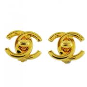 Chanel Vintage Pre-owned Guld chanel-smycken Yellow, Dam