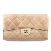 Chanel Vintage Pre-owned Laeder plnbcker Beige, Dam