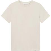 Les Deux Mjuk Bomull Slim Fit Tonal T-Shirt Beige, Herr