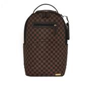 Sprayground Brun Check Ryggsäck Brown, Unisex