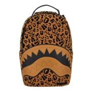 Sprayground Brun Gepard Chenille Ryggsäck Brown, Unisex