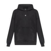 Moose Knuckles Svart Mountain Hoodie Sweatshirt Aw24 Black, Herr