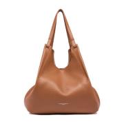 Gianni Chiarini Brun Läder Maxiväska med Handtag Brown, Dam