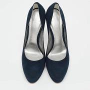 Casadei Pre-owned Pre-owned Mocka klackskor Blue, Dam