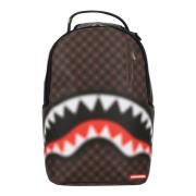 Sprayground Brun Haj i Paris Ryggsäck Brown, Unisex