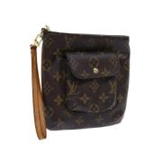 Louis Vuitton Vintage Pre-owned Canvas louis-vuitton-vskor Brown, Dam