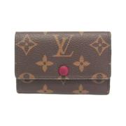 Louis Vuitton Vintage Pre-owned Canvas nyckelhllare Brown, Dam