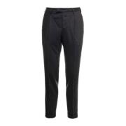 PT Torino Cropped Trousers Gray, Herr