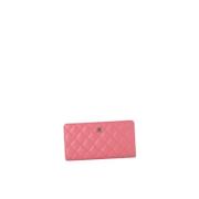 Chanel Vintage Pre-owned Laeder plnbcker Pink, Dam