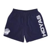 Mitchell & Ness Georgetown Hoyas Basketball Team Shorts Blue, Herr