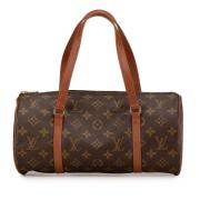 Louis Vuitton Vintage Pre-owned Canvas handvskor Brown, Dam