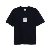 C.p. Company Midnight Blue Crew Neck T-shirt Blue, Herr