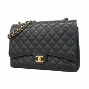 Chanel Vintage Pre-owned Laeder chanel-vskor Black, Dam