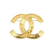 Chanel Vintage Pre-owned Guld chanel-smycken Yellow, Dam