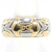 Bvlgari Vintage Pre-owned Vitt guld ringar Yellow, Dam