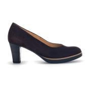 Gabor Bruna sammet pumps Brown, Dam