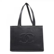 Chanel Vintage Pre-owned Laeder chanel-vskor Black, Dam