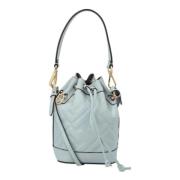 Fendi Laeder fendi-vskor Blue, Dam