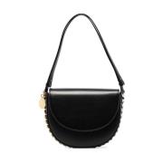 Stella McCartney Svart Frayme Axelväska Black, Dam