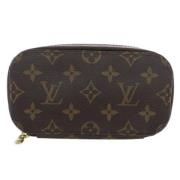 Louis Vuitton Vintage Pre-owned Canvas necessrer Brown, Dam