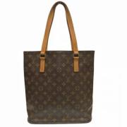 Louis Vuitton Vintage Pre-owned Tyg axelremsvskor Brown, Dam