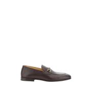 Brunello Cucinelli Lderloafers med metall detaljer Brown, Herr