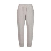 Brunello Cucinelli Melange Jogger Ullbyxor White, Dam