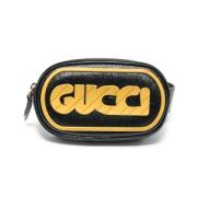 Gucci Vintage Pre-owned Laeder gucci-vskor Black, Dam