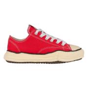 Mihara Yasuhiro Röda Canvas Lågtop Sneakers Red, Herr