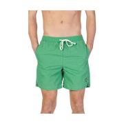 Lyle & Scott Nylon Herr Badbyxor Kollektion Green, Herr