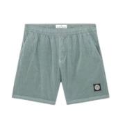 Stone Island Grön Grå Nylon Swimshorts Green, Herr