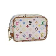 Louis Vuitton Vintage Pre-owned Canvas louis-vuitton-vskor White, Dam