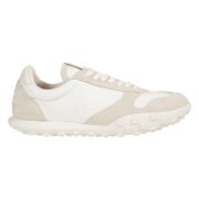 Jil Sander Stiliga Runner Skor för Män White, Herr