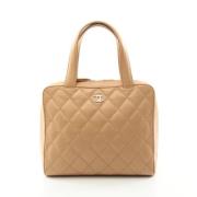 Chanel Vintage Pre-owned Laeder chanel-vskor Brown, Dam