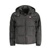 Tommy Hilfiger Svart Polyesterjacka | Tohi-33200 Black, Herr