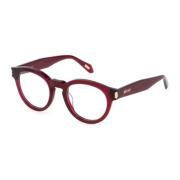 Just Cavalli Bordeaux Glasögonbågar Vjc016 Red, Unisex