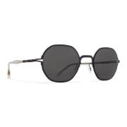 Mykita Santana Solglasögon Svart/Mörkgrå Solid Black, Unisex