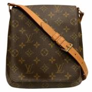 Louis Vuitton Vintage Pre-owned Canvas louis-vuitton-vskor Brown, Dam