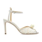 Jimmy Choo ‘Sacora’ High Heel Sandaler Beige, Dam