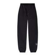 Adidas by Stella McCartney Sweatpants med tryckt logotyp Black, Dam