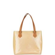 Louis Vuitton Vintage Pre-owned Laeder louis-vuitton-vskor Beige, Dam