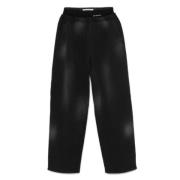 Alexander Wang Svarta cykel korta sweatpants Black, Dam