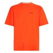 Calvin Klein Cre Neck T-shirt Orange, Herr